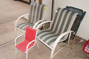 Patio and Folding Chairs