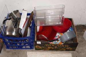 Pots, Pans, Plates and Bowls