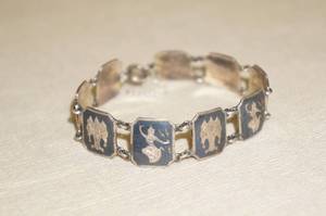 Sterling Silver Asian Pacific Link Bracelet