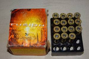 lot 62 image: 15 Federal Fusion .357 Mag 158 Gr Ammo