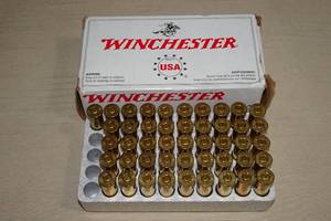lot 63 image: 46 Winchester .357 Mag 110 Gr JHP Ammo