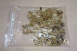 lot 79 image: 150 Once Fired .40 S&W Deprimed Casings