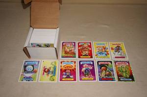 lot 76 image: Box of Garbage Pail Kids Cards