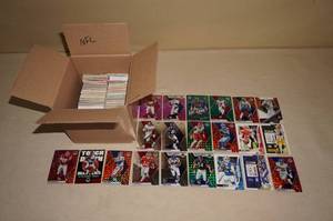 lot 87 image: Box of Football Cards - Some Inserts
