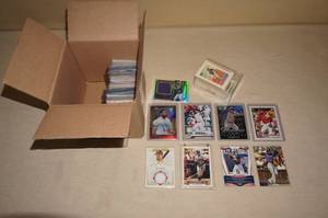 lot 91 image: Box of Mostly Baseball Cards - Some Inserts