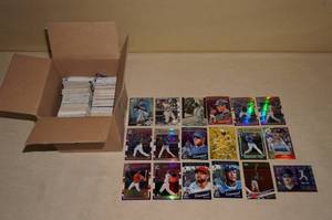 lot 94 image: Box of Baseball Cards - Ripken, Freeman, Judge