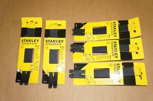 lot 129 image: 5 Stanley Wonder Bar Pry Bars
