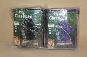 lot 160 image: 2 Sets Classic Equine ClassicFit Horse Protective Boots - Front, Large