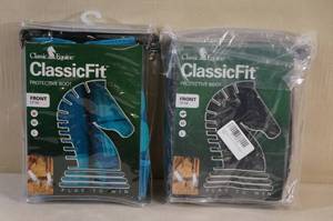 lot 162 image: 2 Sets Classic Equine ClassicFit Horse Protective Boots - Front, Small