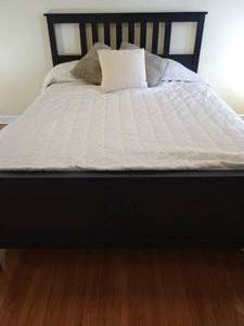 Queen Bed with Headboard and Footboard