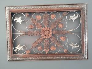Metal Flower Wall Dcor