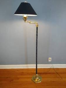 Blue Floor Lamp