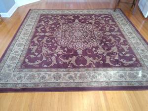 Maroon Area Rug