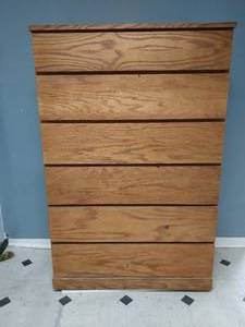 Six Drawer Tallboy Dresser