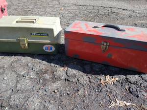 Two Toolboxes with Contents