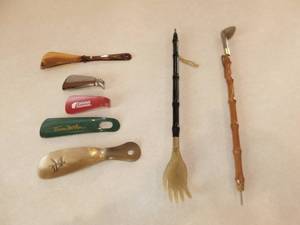 lot 43 image: Shoe Horns  Back Scratcher
