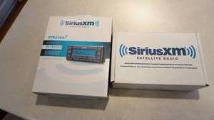 lot 1 image: New Sirius Satellite Stratus 7 Radio