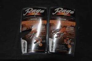 lot 17 image: RAGE BROADHEADS