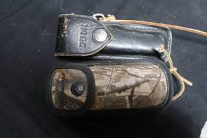 lot 158 image: HUNTING KNIVES