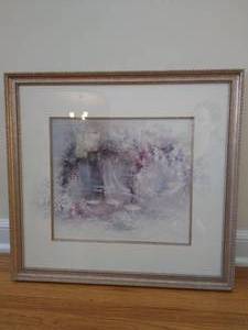 lot 139 image: Framed Garden Art