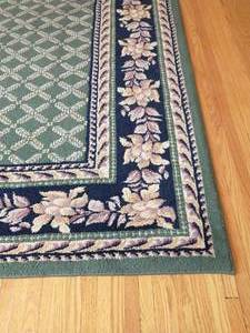 lot 174 image: Large Green Area Rug