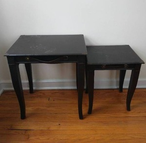 lot 167 image: Set of Two End tables