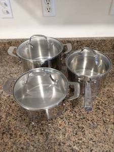 lot 212 image: Collection of Emeril Lagasse Pots & Pans