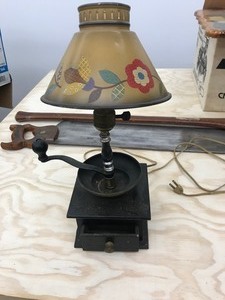 small vintage lamp