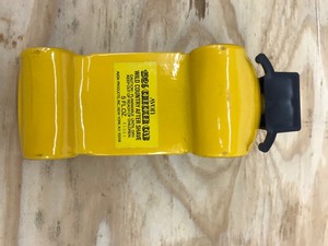 Yellow avon taxi cab cologne bottle