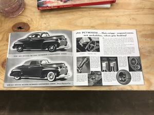 1941 Plymouth sales brochure