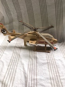 vintage desert command helicopter