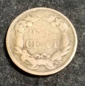 1858 small letters US FLYING EAGLE CENT