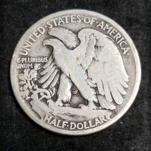 1917 WALKING LIBERTY HALF DOLLAR