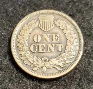 1862 INDIAN HEAD CENT VF