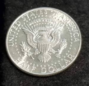 1964 KENNEDY HALF DOLLAR AU-UNC
