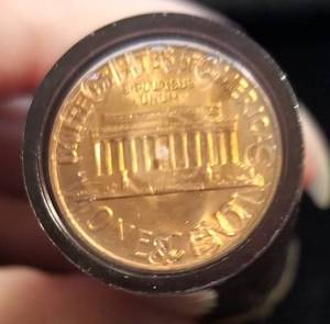 BU ROLL OF 1959-P US CENTS 50 COINS