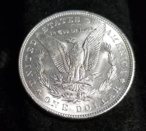 1887 MORGAN SILVER DOLLAR BU-UNC