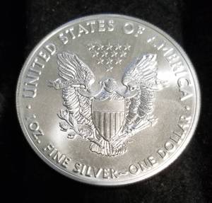 2020 AMERICAN SILVER EAGLE 1 TROY OZ. .999 FINE SILVER DOLLAR
