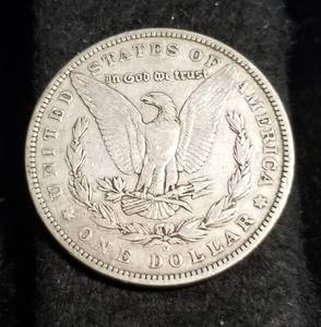 1880-O MORGAN SILVER DOLLAR