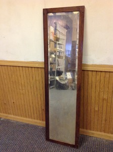 lot 10 image: Antique Beveled Mirror