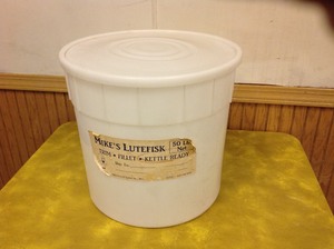 lot 46 image: Lutefisk Tub