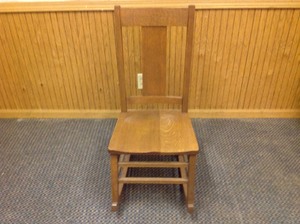 lot 48 image: Youth Size Rocking Chair