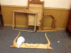 lot 79 image: Wood Project Pieces