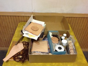 lot 112 image: Leather Craft Supplies