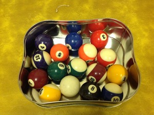 lot 115 image: Pool Balls