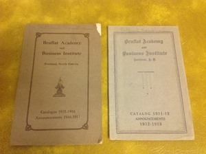 lot 165 image: Bruflat Academy Portland ND Catalogs