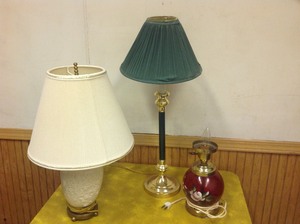 lot 182 image: Lamps