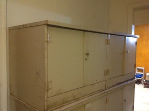 lot 191 image: Metal Locking Storage Cabinet