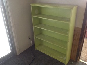 lot 201 image: Wood Shelving Unit