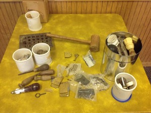 lot 206 image: Furniture Repair Parts & Tools